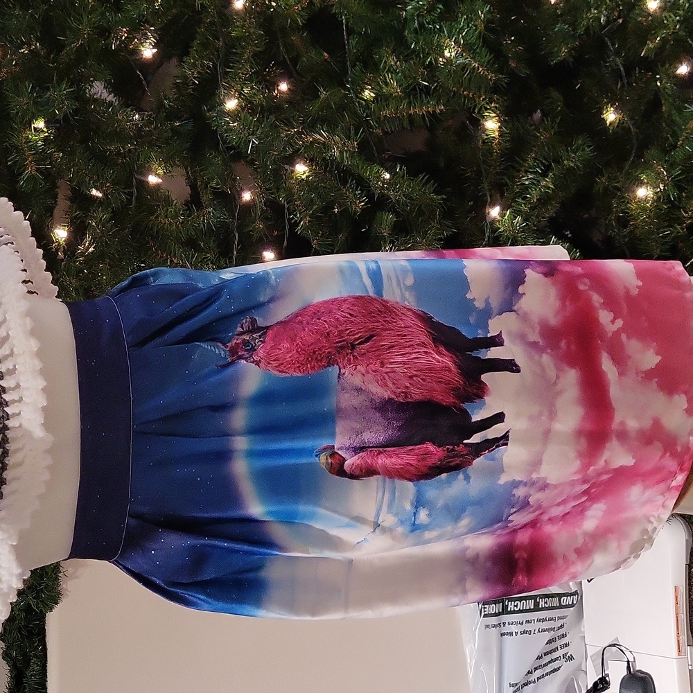 AMAZING LLAMA SKIRT!,  size small